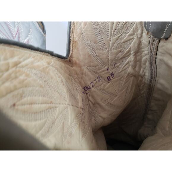 Dan Post Western Exotic Teju Lizard Reptile Cowboy Boots Womens Size 5.5C - Picture 8 of 9